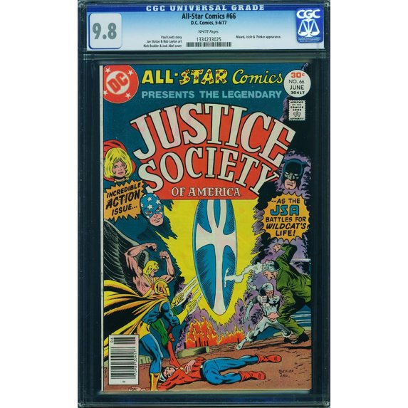 All-Star Comics #66 - CGC 9.8 Comic Book