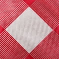 thumbnail image 3 of Design Imports Red Check Vinyl Tablecloth 60X84, 3 of 5