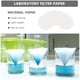 thumbnail image 4 of 2 paquetes Discos de filtro cualitativos Prácticos Filtro de papel Laboratorio de laboratorio, 4 of 6