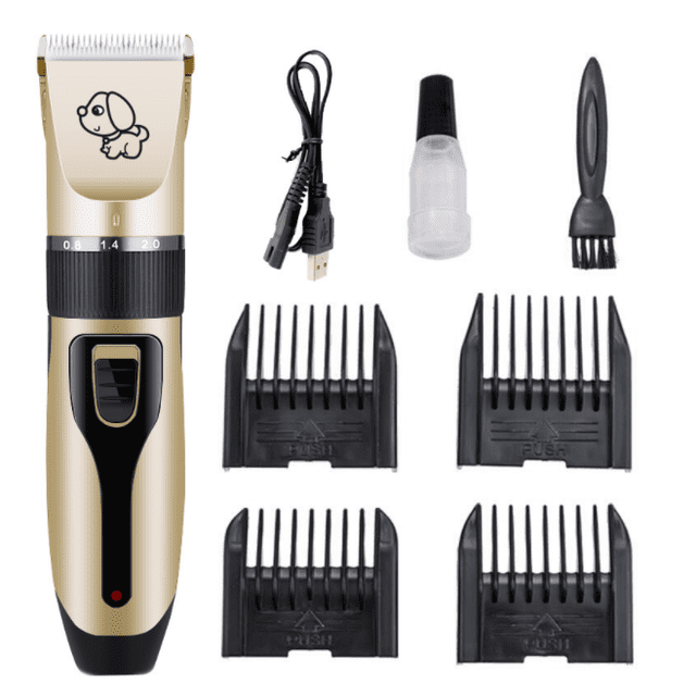 Amdohai Tondeuse à Poils de Chien Électrique pour Animaux de Compagnie, Machine de Toilettage Professionnelle, Outil, Rasoirs Rechargeables par USB, Coupe-Poils pour Chats, Tondeuse à Poils de Chien