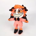 thumbnail image 4 of Hazbin Hotel Peluche de dibujos animados Anime Doll Kawaii Muñeca de peluche suave (naranja), 4 of 8