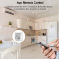 thumbnail image 3 of WiFi Hygrometer Thermometer Wireless Temperature Humidity Monitor with App Alerts Indoor Outdoor Temperature Humidity Sensor Compatible with Alexa Google Assistant for Greenhouse Cellar, 3 of 9