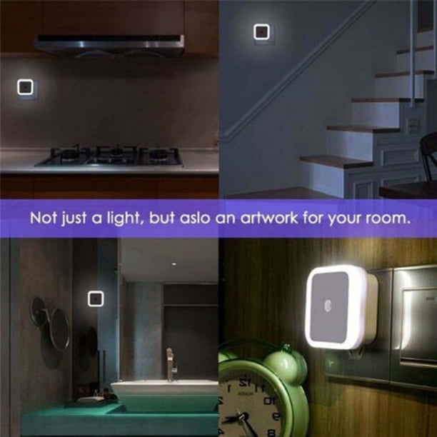 LED Night Light with Sensor Control - Safe & Efficient LED Night Light with Sensor Control - Safe & Efficient