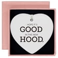 thumbnail image 1 of Citas Inspiradoras, Regalos Para Mujeres, Recordatorio De Afirmaciones, Estímulo Motivacional Positivo Presente, La Fuerza Presente Es Lo Que Ganamos, Adorno En Forma De Corazón, 1 of 5