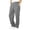 Grey, variant on Blekii Girls' Wide Leg Baggy Sweatpants | Teen Loose Fit Pants, Casual Barrel Trousers with Pockets, 5-14 Years Fall Outdoor Wear Black, Size: 120