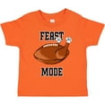 thumbnail image 3 of Inktastic Thanksgiving Feast Mode Turkey Football Boys or Girls Toddler T-Shirt, 3 of 5