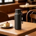 thumbnail image 6 of Stainless Steel Insulated Cup with Double-Wall Lid and Handle for Hot and Cold Drinks Camping Car and Office, 6 of 7