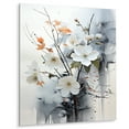thumbnail image 2 of Designart "Beaver Sumi Asian beauty VII" Asian Metal Wall Decor, 2 of 5