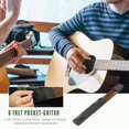 thumbnail image 1 of 6 cuerdas 6 trastes Pocket-Guitar Chord Trainer LCD Instrumento de cuerda musical FLhrweasw Nuevo, 1 of 8