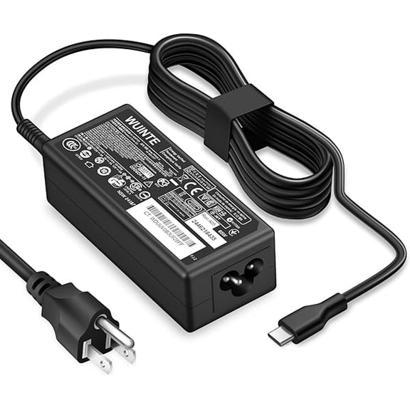 Charger Compatible with Acer Laptop Chromebook Charger 65W 45W USB C Fast Power Adapter