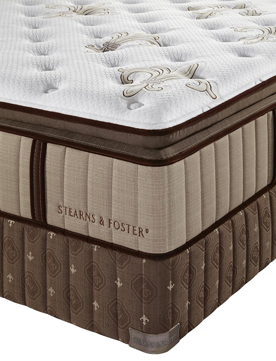 Luxury Plush Pillow Top Mattress King, Stearns And Foster King Bed