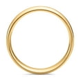 thumbnail image 3 of Oxford Ivy Mens Solid 14K Yellow Gold Comfort Fit Plain Wedding Band Ring Size 12.5, 3 of 5