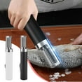 thumbnail image 1 of Xihbxyly Quitaescamas de Pescado, Potente Raspador Eléctrico, Batería de Litio Recargable, Fácil Limpieza de Pescado, Funcionamiento Automático, Ideal para El Hogar y Restaurantes, Tamaño 27,3 X 4,6, 1 of 6
