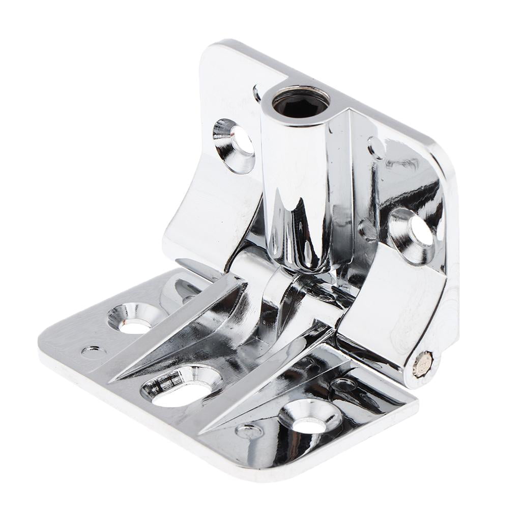1 Pair of Industrial Hinges with Zinc Alloy Size:59x44.7mm Chrome 