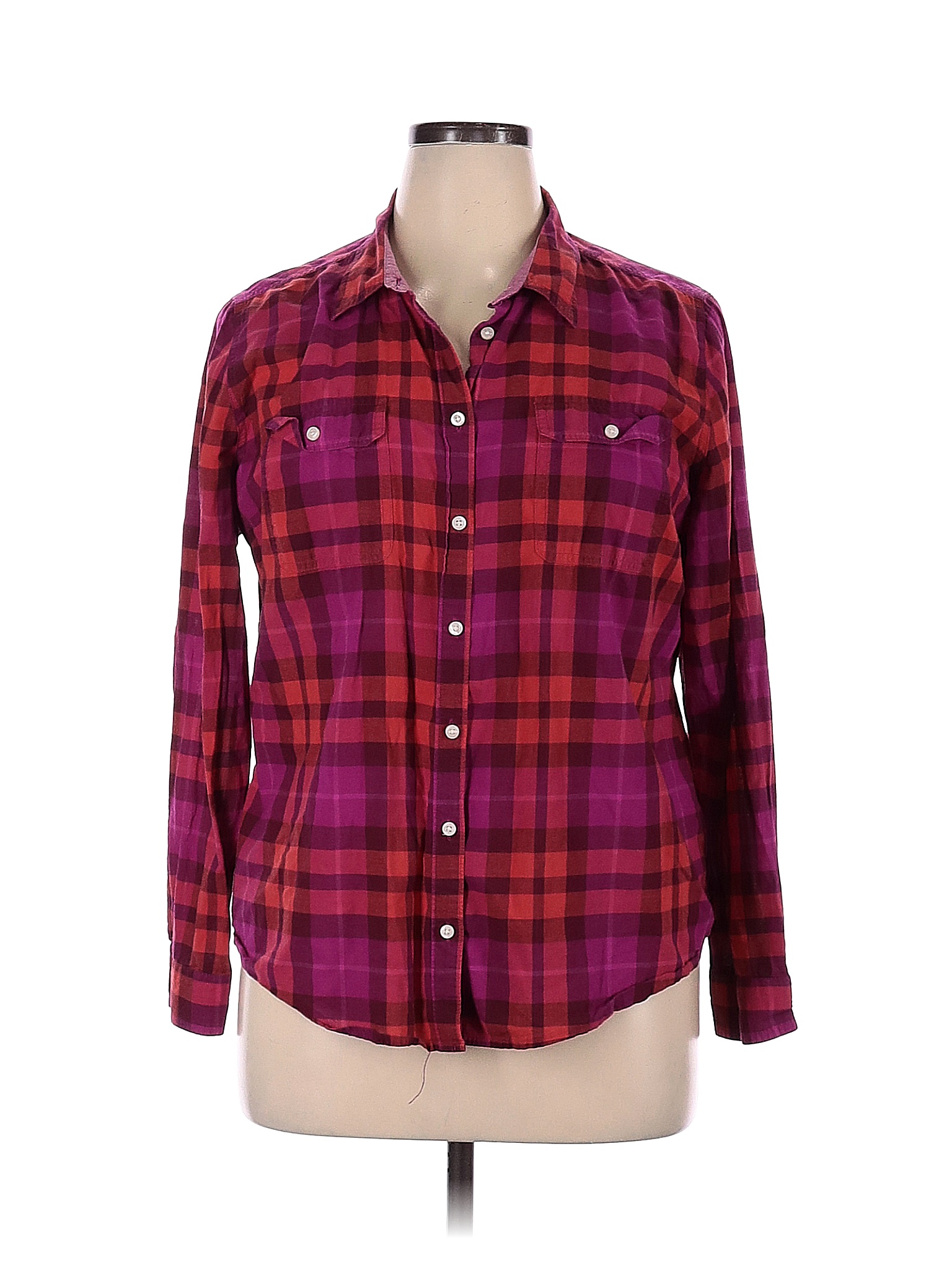 XL Long Sleeve Button-Down Shirt 