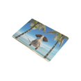 thumbnail image 2 of MKHERT Funny Elephant Tropical Beach with Palm Tree Doormat Rug Home Decor Floor Mat Bath Mat 23.6x15.7 inch, 2 of 3