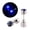 Blue, variant on Cool Earring Light up Ear Jewelry Evening Dress Club Flashing Glowing Rhinestones Chain Crystal