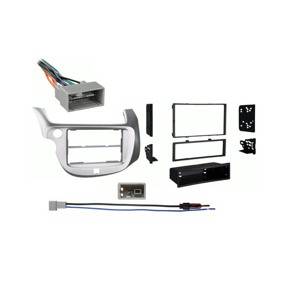 Fits Honda Fit 2009-2014 Metra Multi DIN Dash Kit with Harmony Radio Harness