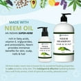 thumbnail image 4 of Neem Scalp Shampoo - 16 oz, Pure Organic Neem for Hair Growth & Dandruff Relief, Available in 3 Sizes, Best Value, 4 of 6