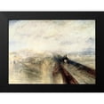 thumbnail image 2 of Turner, Joseph M.W. 18x14 Black Modern Framed Museum Art Print Titled - Rain, Steam, and Speed; The Great Western Railway, 2 of 5