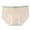 Yellow, variant on Annhoo Womens Underwear Lace Trim Full Coverage Panties Cute Bowknot Front High Waisted Breathable Briefs