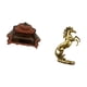 thumbnail image 5 of Sofá Miniatura, Sillón Individual, Modelo DIY, Accesorio, Estatua De Caballo De Pie, Figurita, Decoración De Mesa, Artesanía Hecha A Mano Para Micropaisaje, Habitación, Hoteles,, 5 of 8