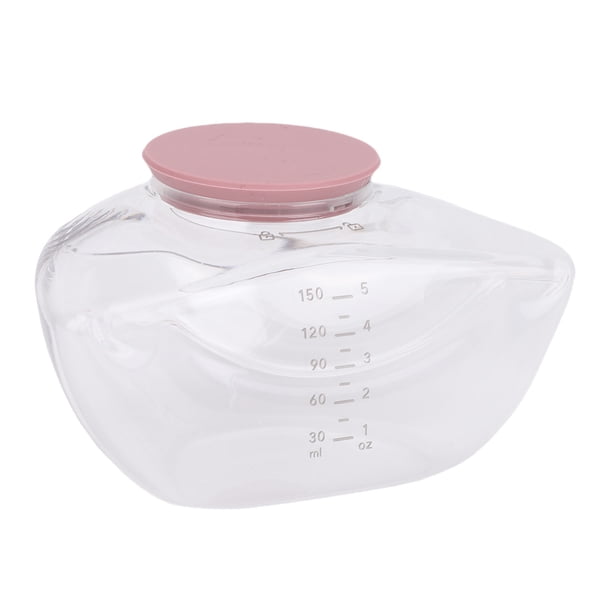 Piezas De Repuesto Portátiles Para Extractor De Leche, Taza Recolectora De Leche De 150 ML, Válvula De Pico De Pato, Silicona PP Para Bombas
