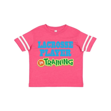 

Inktastic Lacrosse Player in training Gift Toddler Boy or Toddler Girl T-Shirt