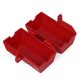 thumbnail image 5 of Caja de bloqueo de enchufe pequeño, Kit de bloqueo de seguridad para el hogar ABS portátil, juego de herramientas mecánicas, adaptador de enchufe doméstico, productos antirrobo, 4 paquetes medios Advancent TO001206-02B, 5 of 7