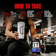 PROSUPPS HydroBCAA Essentials BCAA Powder (Blue Raspberry, 30 Servings)
