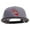 Black Charcoal, variant on California Bear with Map Embroidered Big Size Premium Flat Bill Trucker Cap - Navy Black XL-3XL