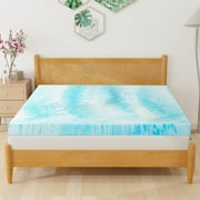 Mattress Topper, Full Size Gel Memory Foam Bed Topper,2 inch, for Pressure Relief for Back Pain