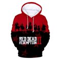 thumbnail image 3 of Nueva sudadera con capucha con estampado 3D del juego Red Dead Redemption 2 para hombre, moda urbana, sudadera informal de gran tamaño para niños, 3 of 5