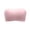 Pink, variant on Womens Strapless Bandeau Fashion Comfy Solid Color Seamless Bra Elastic Band Wireless Bra for Daily Wear