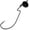 Black, variant on Lead Football Swing Jig- 3/4 oz- Black (5 Per Pack)
