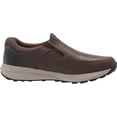 thumbnail image 6 of Nunn Bush® Excursion Men's Waterproof Leather Slip-On Shoes Color: Brown Ch Size: 9, 6 of 8