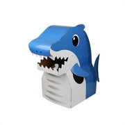 Lovehome Children's Carton Toy Paper Blue Shark Can Wear DIY To Make Animal Carton
