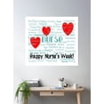 thumbnail image 2 of Nurse Week Appreciation Poster Wall Art, Modern Wall Decor, 8x12 UNFRAMED, 2 of 3