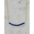 thumbnail image 3 of Michelle Bar Necklace in Sapphire, 3 of 4
