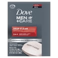 thumbnail image 2 of Jabón en barra Dove Men+Care Deep Clean, 8 barras, 110 g, más hidratante, 2 of 6