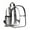 Black BK, variant on Ganfancp Transparent Backpack, Transparent Backpack Beach Bag Backpack Weekly Deals
