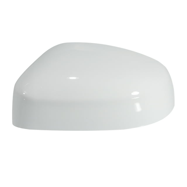 Unique Bargains White Left Side Car Side Door Wing Mirror Cover Rear View Mirror Cap for Ford Focus MK2 Facelift 2008-2011