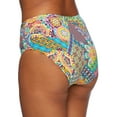 thumbnail image 2 of Bleu Rod Beattie Womens Seriously Sunny High-Waist Bikini Bottom Style-RBSY22928 Swimsuit, 2 of 2
