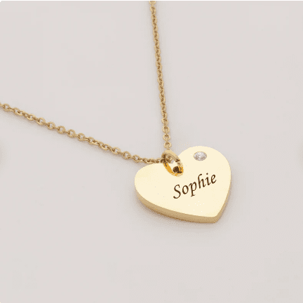  Cute Heart Necklace For Girls Birthday Gifts Age 8-10 10-12  4 5 6 7 8 9 10 11 12 13 Letter L Necklace Initial Little Girl Jewelry
