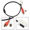 thumbnail image 4 of Bgsha Car Audio Parts RCA Input Adapter Cable For For BMW E60 525i 530i 540i, 4 of 9