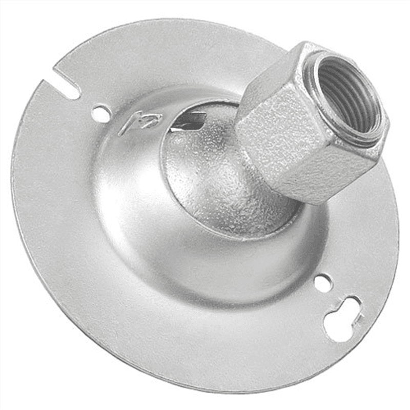 4 Inch Round Chicago Plenum Swivel Fixture Hanger With 1/2 Inch Or 3/4