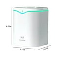 thumbnail image 3 of Cagogo under $5 Bedroom Humidifier, Bedroom Humidifiers,2L Large Room Cool and Warm Mist,Quiet Ultrasonic Humidifier,Adjustable Mist Essential Oil Diffuser,Plant Desk Humidifier for Home Office, 3 of 6