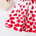 thumbnail image 4 of Gubotare Baby Dresses for Wedding Toddler Dress Baby Girl Summer Clothes Ruffle Sleeve Floral Smock Beach Boho Dresses Sundress 12 18 Months (Red,12-18 Months), 4 of 5