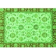 thumbnail image 1 of Ahgly Company Indoor Rectangle Oriental Green Modern Area Rugs, 8' x 10', 1 of 4