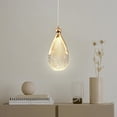 thumbnail image 4 of Lámpara colgante de estilo nórdico, accesorio de LED decorativo, iluminación colgante para el hogar, cocina, sala de estar, comedor, moderno C Gloria Colgante de luz, 4 of 8